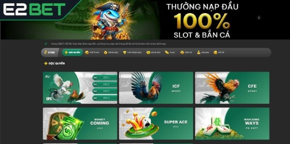 Đăng nhập E2bet dễ dàng và nhanh chóng chỉ với vài thao tác 