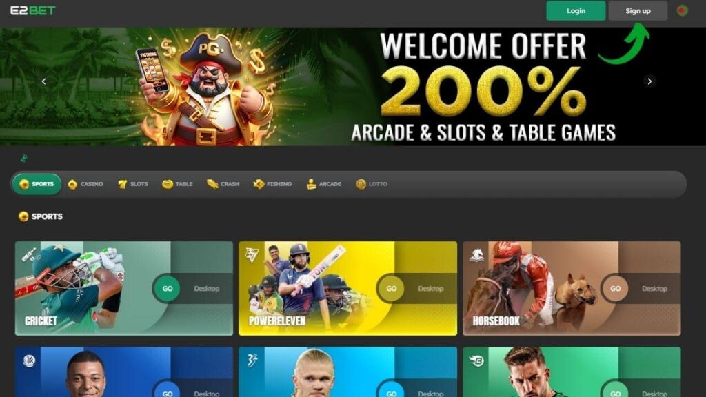 Khuyến mãi E2bet đa dạng cho tất cả người chơi