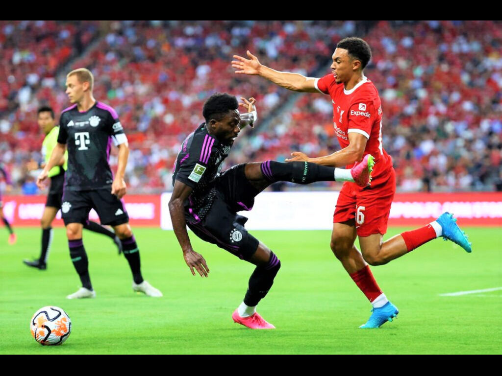 Trận đấu giữa Liverpool vs Bayern Munich